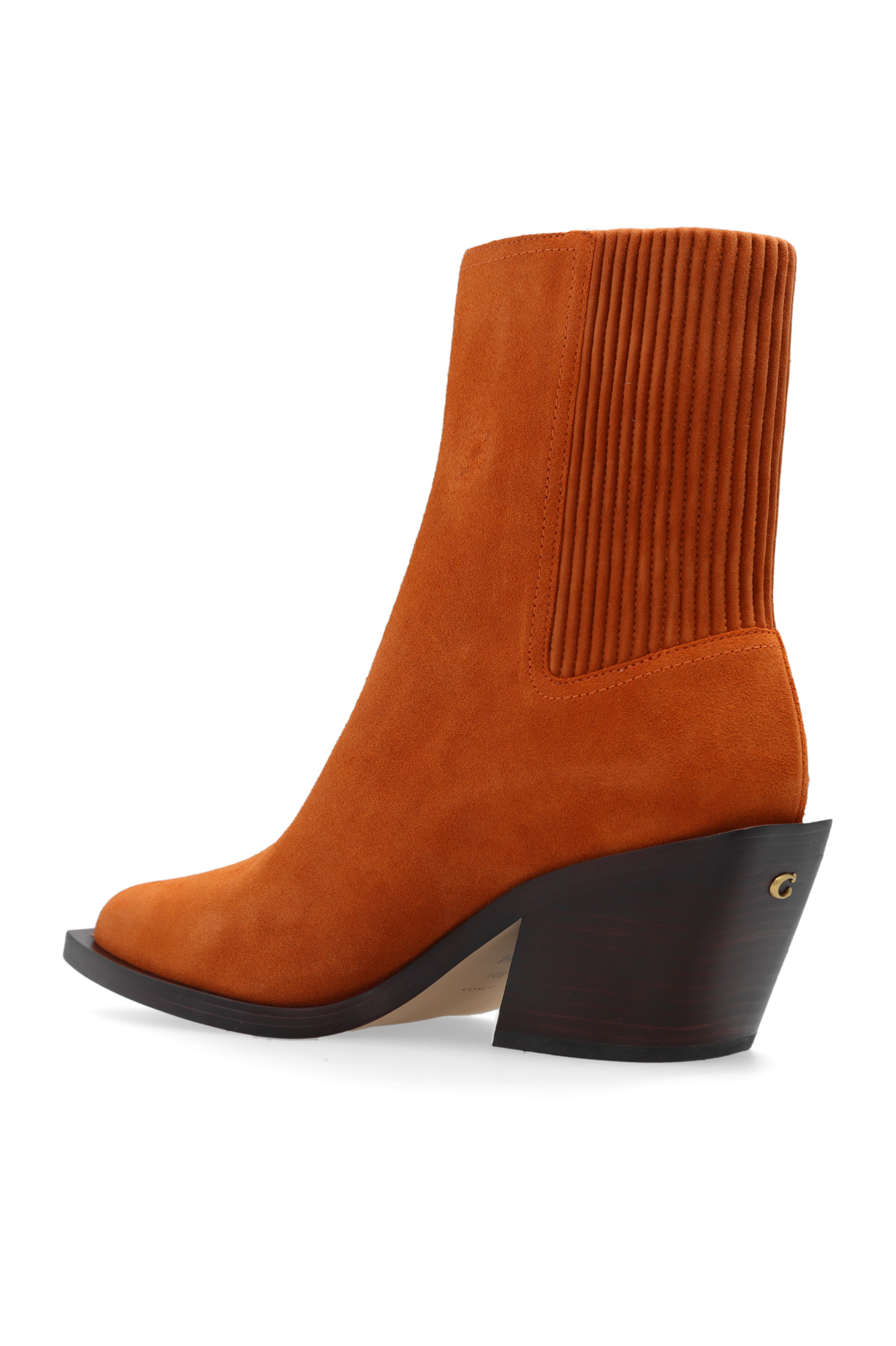 Coach suede hot sale ankle bootie